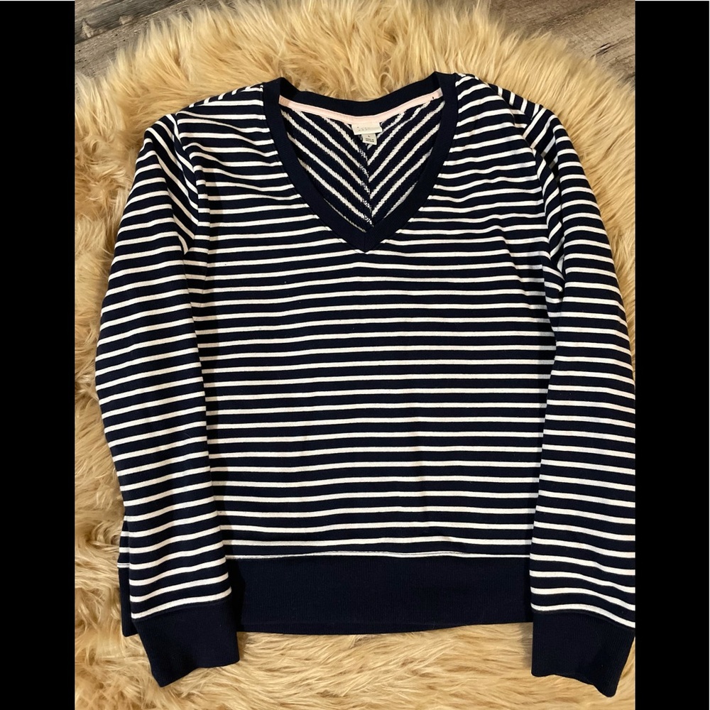 A New Day stripe vneck pullover
